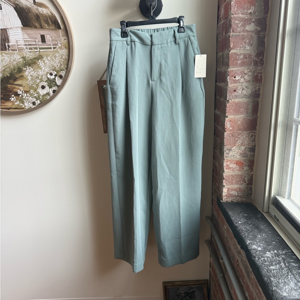 NWT a new day Women's Light Blue Trousers